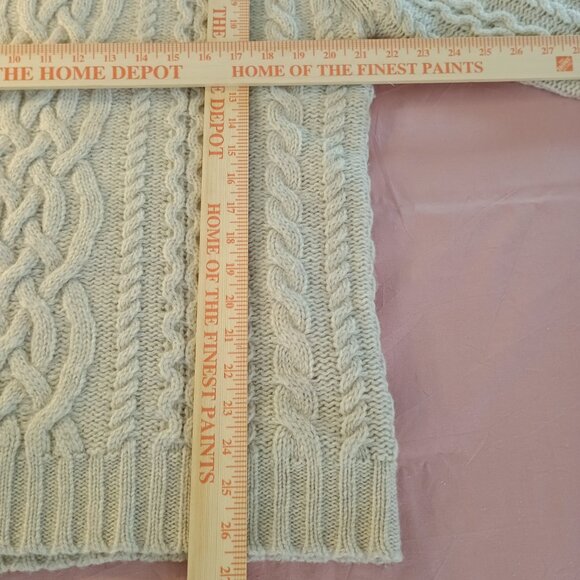 NWOT Loft604 Creative Frame Of Mind Men Large Heavy 100% Wool Sweater Turtleneck - Picture 7 of 7